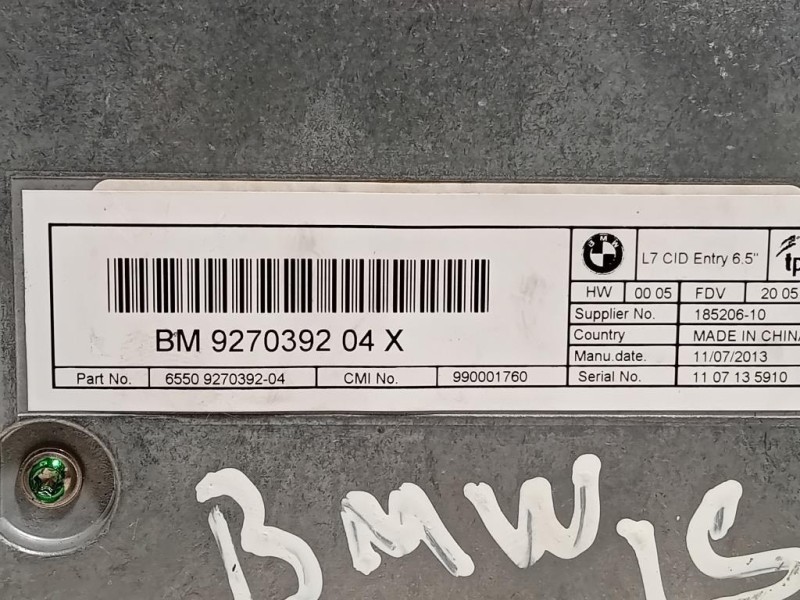 Pannello Rivestimento Porta ANT DX 51417404804 Bmw Serie 2 F46 GRAN Tourer 2014