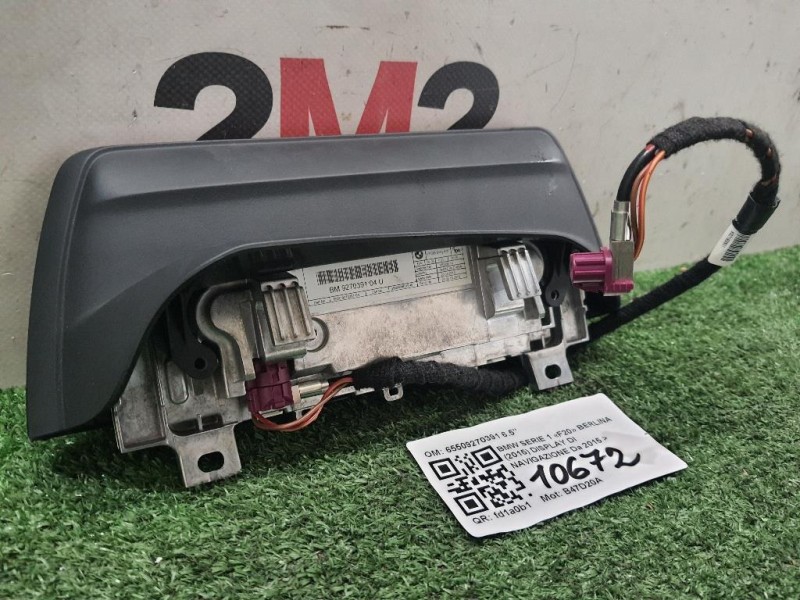Display DI Navigazione 65509270391 65 Bmw Serie 1 F20 Berlina 2015