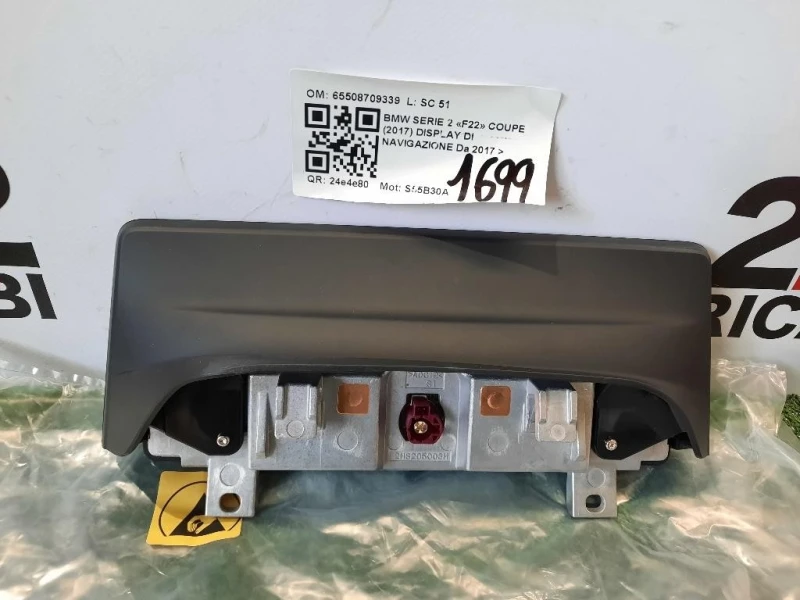 Display DI Navigazione 65508709339 Bmw Serie 2 F22 Coupe 2017