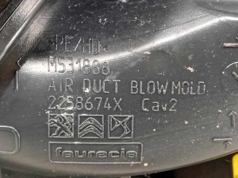 Pannello Rivestimento Porta ANT DX 98207797AC Citroen DS3 Crossback 2018