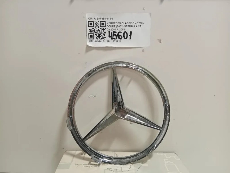 Stemma ANT A 215 888 01 86 Mercedes Classe C C203 Coupé 2002