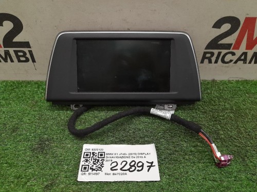 Display DI Navigazione 9322123 Bmw X1 F48 2015