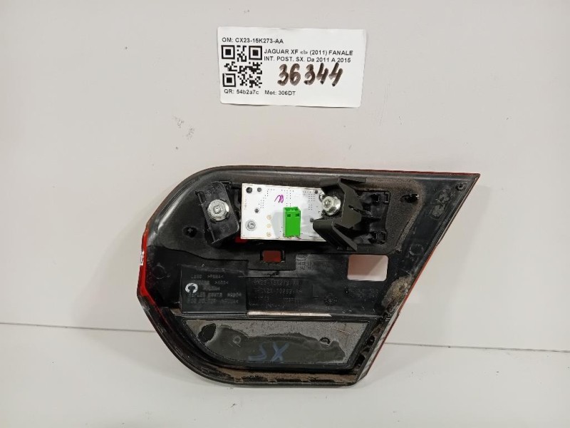 Fanale INT POST SX CX23-15K273-AA Jaguar XF I 2011