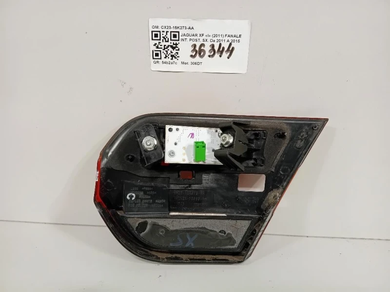 Fanale INT POST SX CX23-15K273-AA Jaguar XF I 2011
