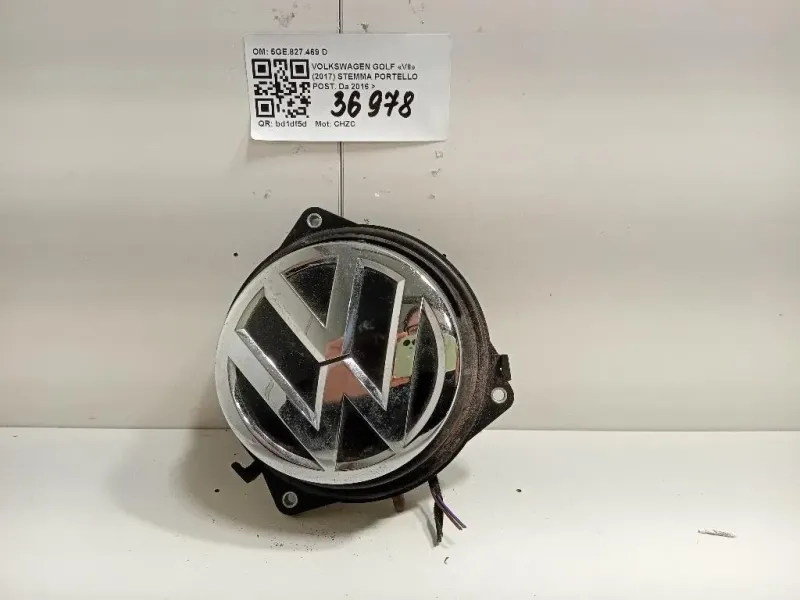 Stemma Portello POST 5G9827469D Volkswagen GOLF VII 2017