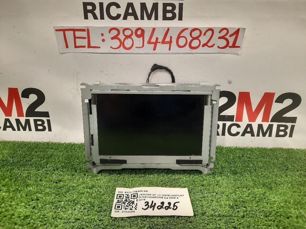 Display DI Navigazione 9X23-10E889-AB Jaguar XF I 2008