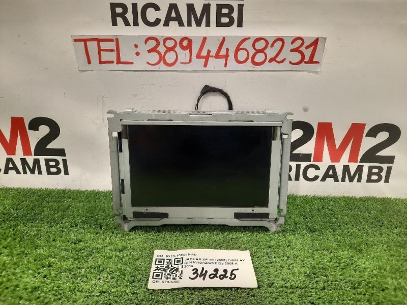 Display DI Navigazione 9X23-10E889-AB Jaguar XF I 2008