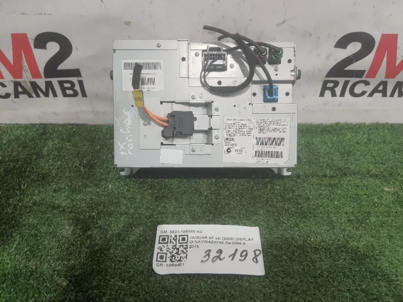 Display DI Navigazione 9X23-10E889-AD Jaguar XF I 2008