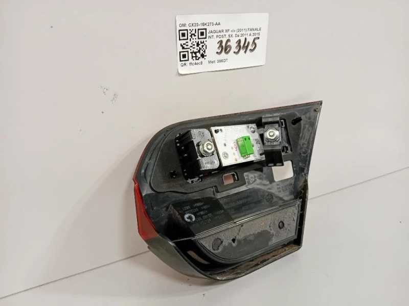 Fanale INT POST SX CX23-15K273-AA Jaguar XF I 2011