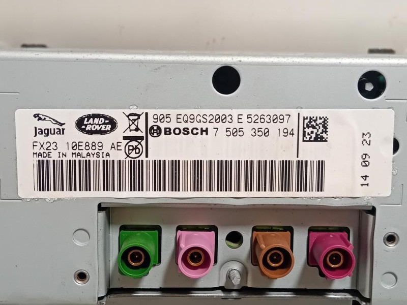Display DI Navigazione FX23 10E889AE Jaguar XF I 2011
