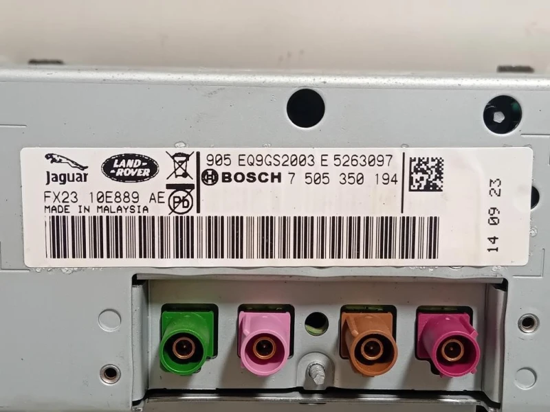 Display DI Navigazione FX23 10E889AE Jaguar XF I 2011