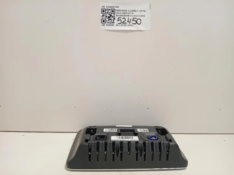 Display DI Navigazione A2469001206 Mercedes Classe A W176 2013