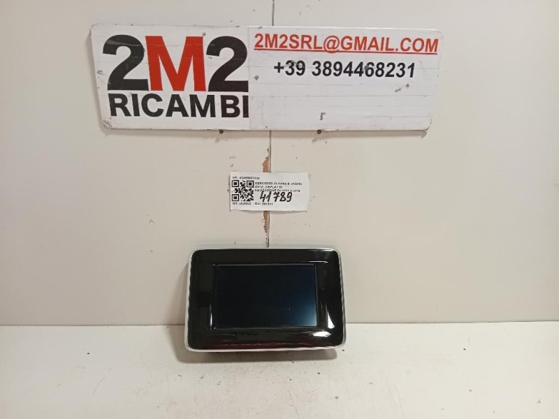 Display DI Navigazione A2469001206 Mercedes Classe B W246 2012