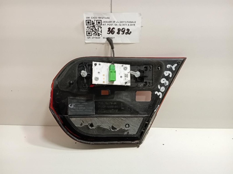 Fanale INT POST SX CX23-15K273-AA Jaguar XF I 2011