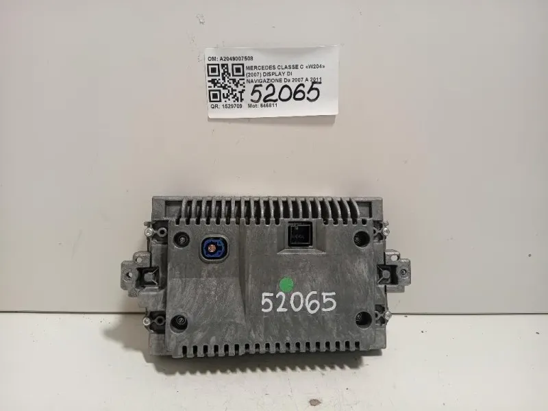 Display DI Navigazione A2049007508 Mercedes Classe C W204 2007