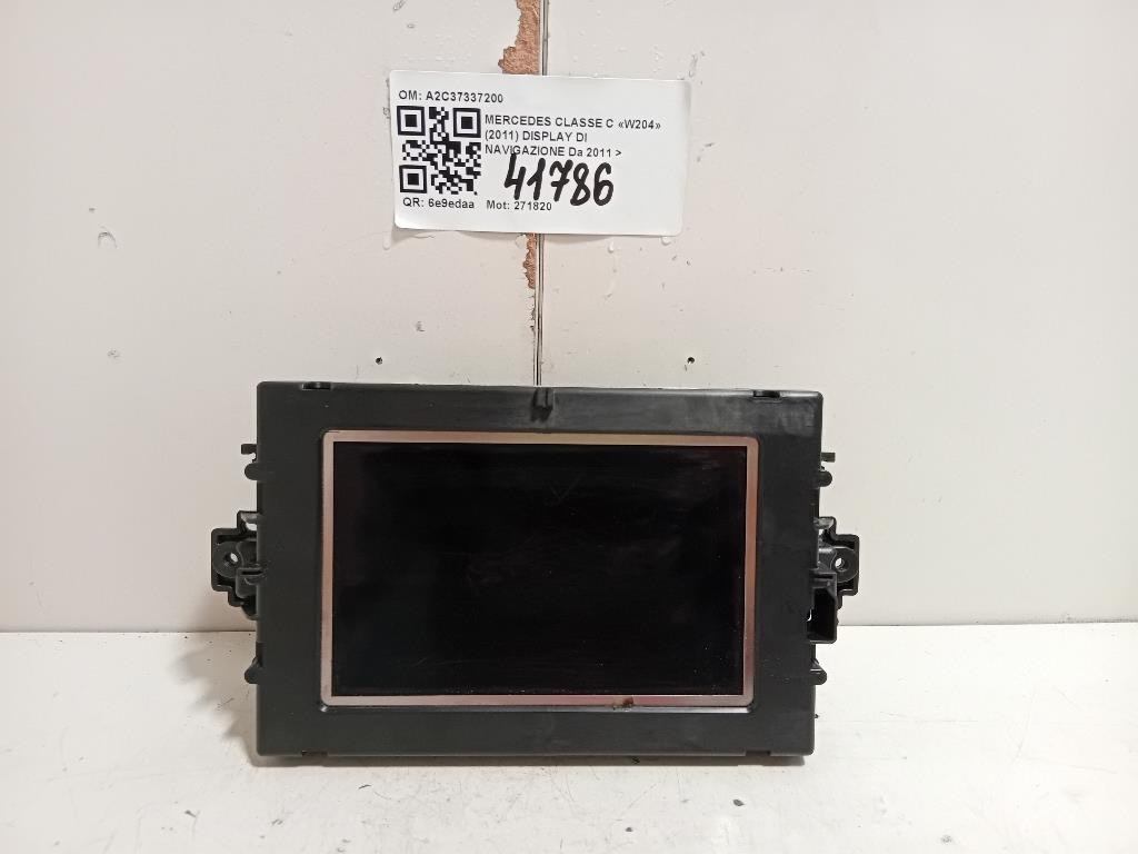 Display DI Navigazione A2C37337200 Mercedes Classe C W204 2011