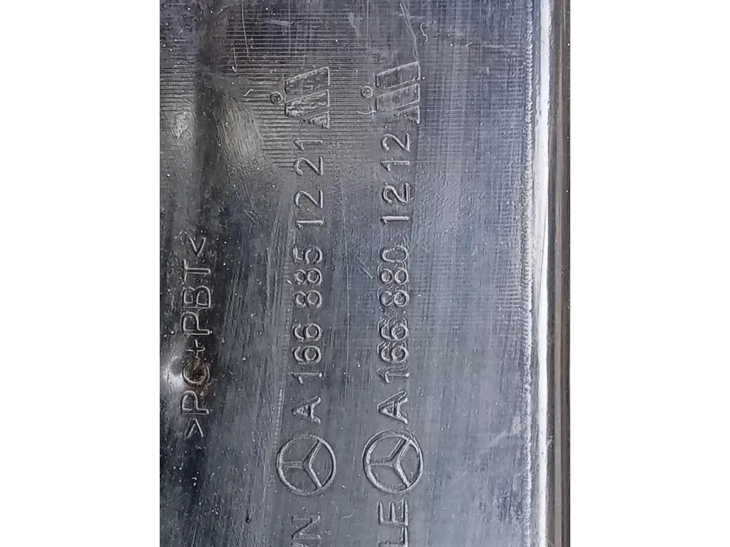 Supporto Copertura Plastica Montante Posteriore POST DX A1668851221 Mercedes Classe ML W166 2012