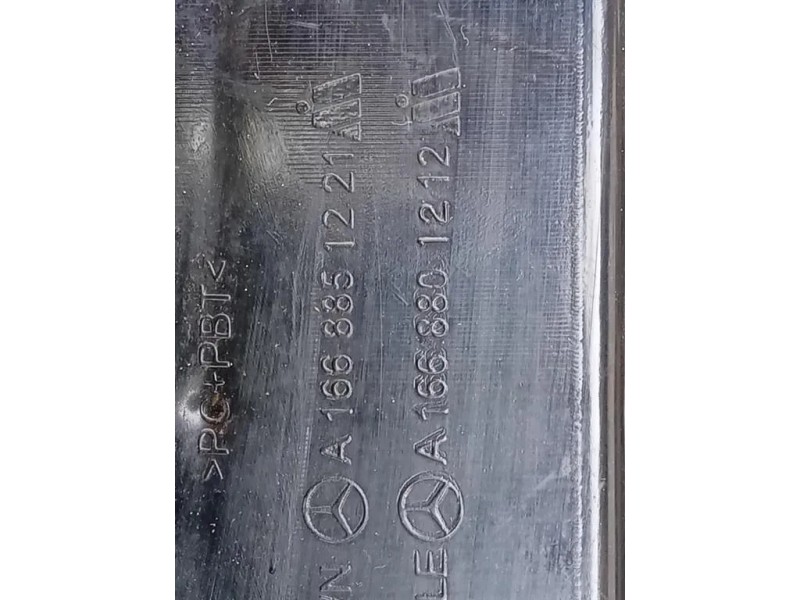 Supporto Copertura Plastica Montante Posteriore POST DX A1668851221 Mercedes Classe ML W166 2012