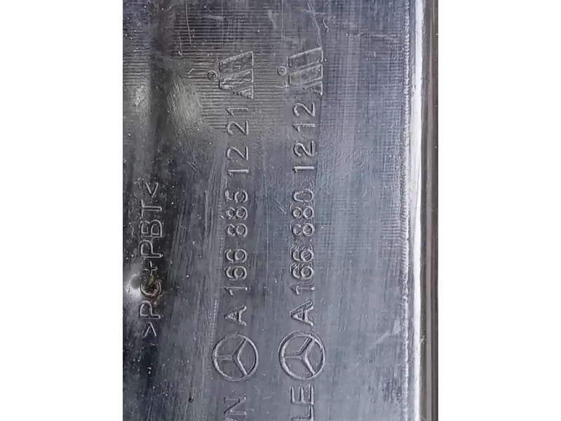 Supporto Copertura Plastica Montante Posteriore POST DX A1668851221 Mercedes Classe ML W166 2012