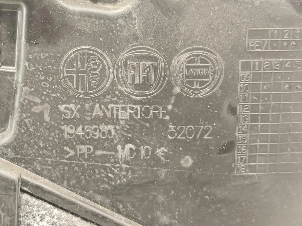 Pannello Rivestimento Porta ANT SX PANNELLO RIVESTIMENTO PORTA ANT SX Alfa Romeo Giulietta 2010