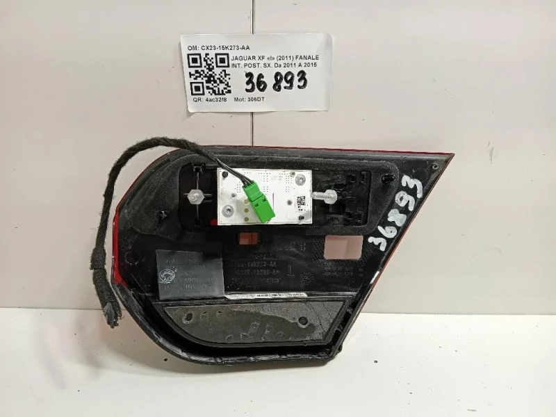 Fanale INT POST SX CX23-15K273-AA Jaguar XF I 2011