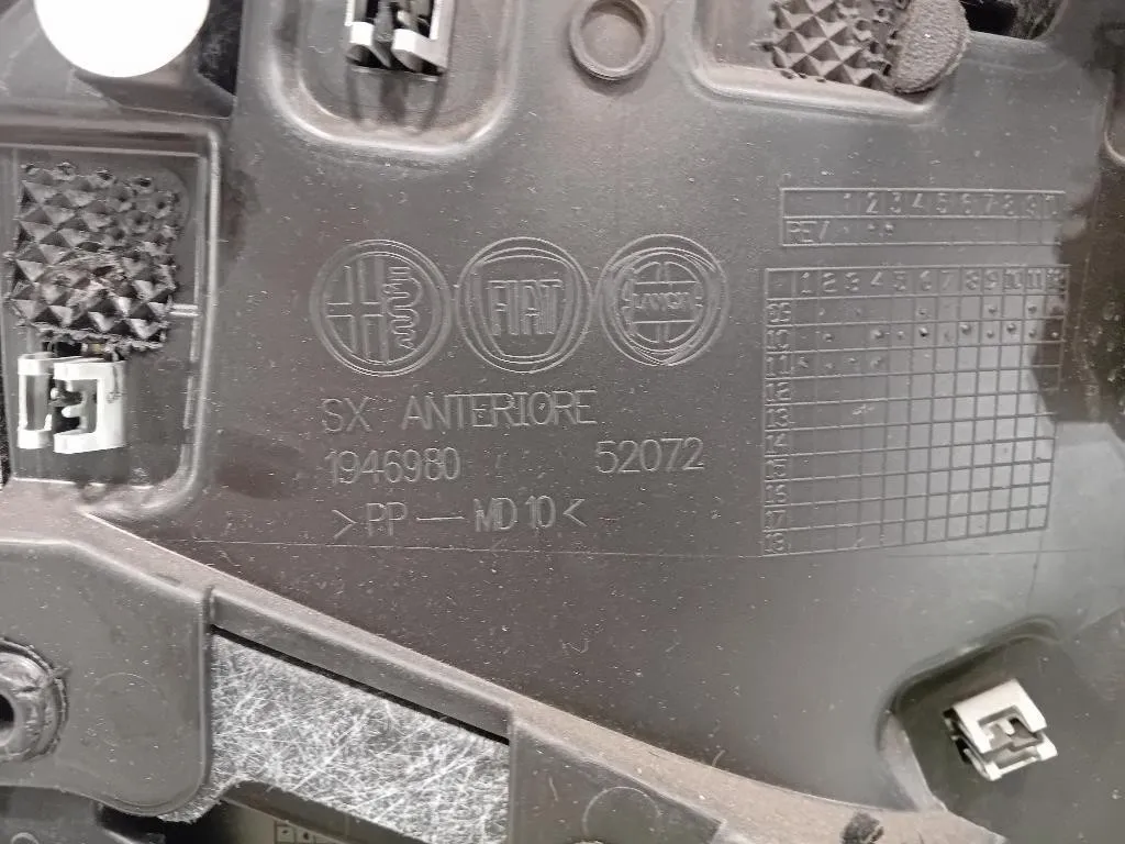 Pannello Rivestimento Porta ANT SX 156092166 Alfa Romeo Giulietta 2010