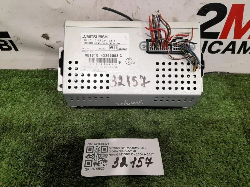 Display DI Navigazione MR558403 Mitsubishi Pajero III 2000