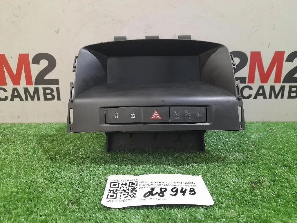 Display DI Navigazione 18781835 Opel Astra J 2010