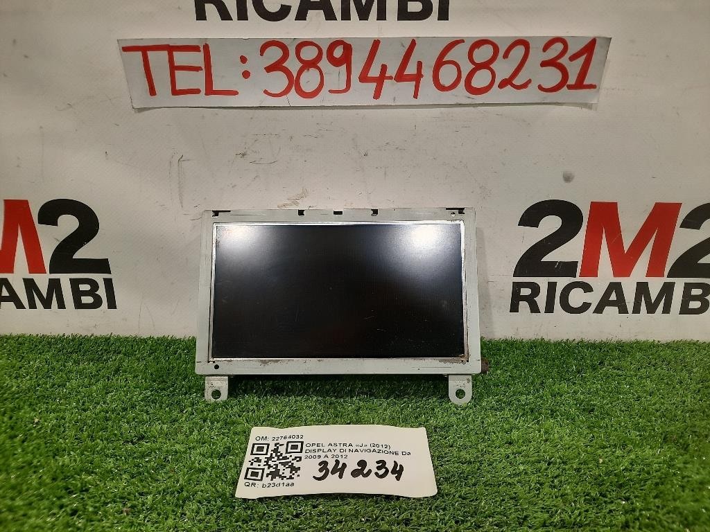 Display DI Navigazione 22764032 Opel Astra J 2012