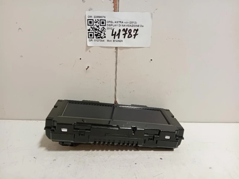 Display DI Navigazione 22858076 Opel Astra J 2012