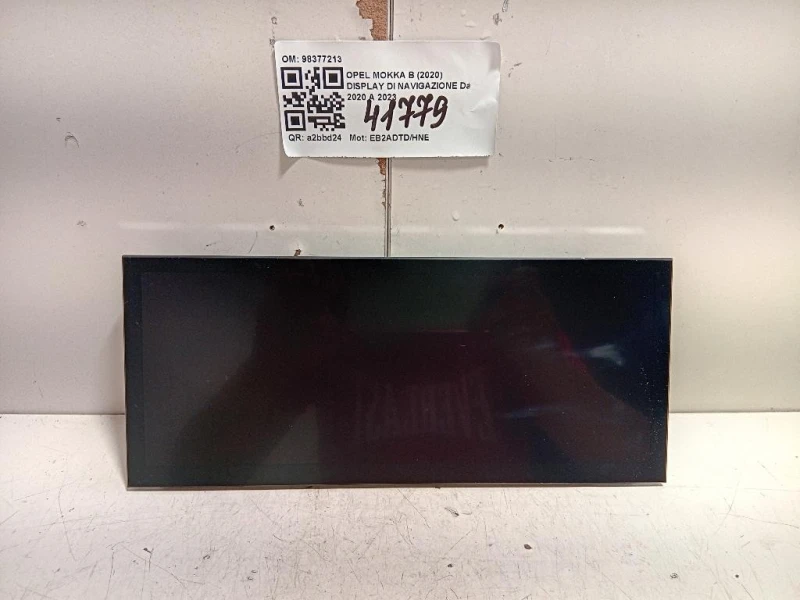 Display DI Navigazione 98377213 Opel Mokka B 2020