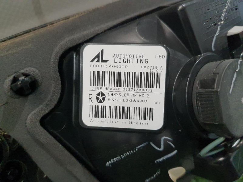 Fanale INT POST SX 55112685AB Jeep Compass III 2017