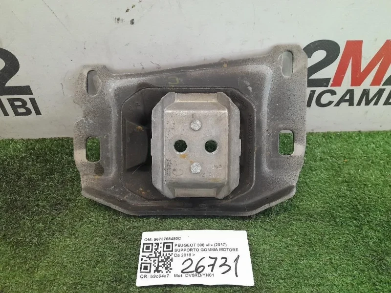 Supporto Gomma Motore 9673768480C Peugeot 308 II 2017