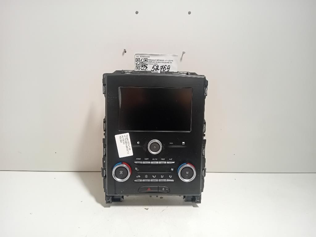 Display DI Navigazione 681833236R Renault Mégane IV 2016