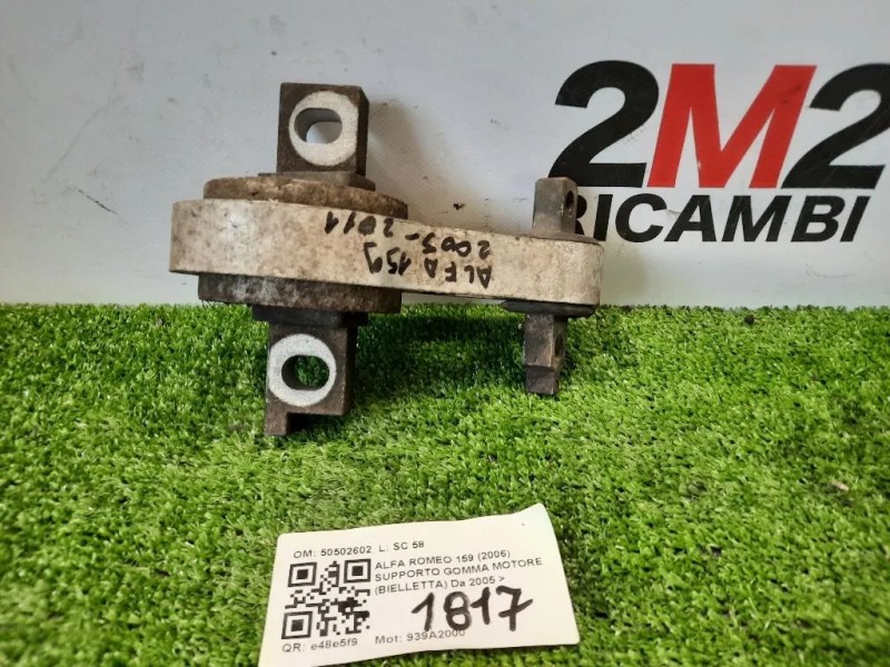 Supporto Gomma Motore Bielletta 50502602 Alfa Romeo 159 2006