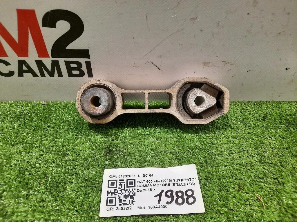 Supporto Gomma Motore Bielletta 51732681 Fiat 500 II 2015
