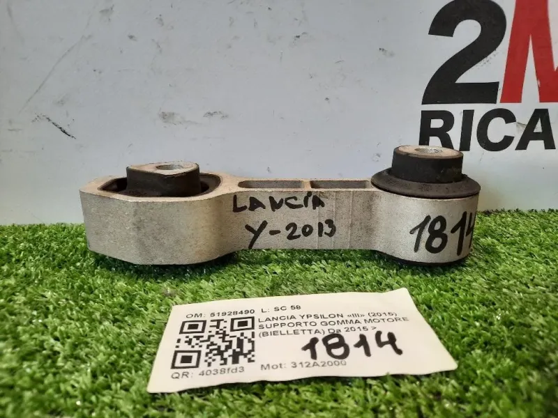 Supporto Gomma Motore Bielletta 51928490 Lancia Ypsilon III 2015