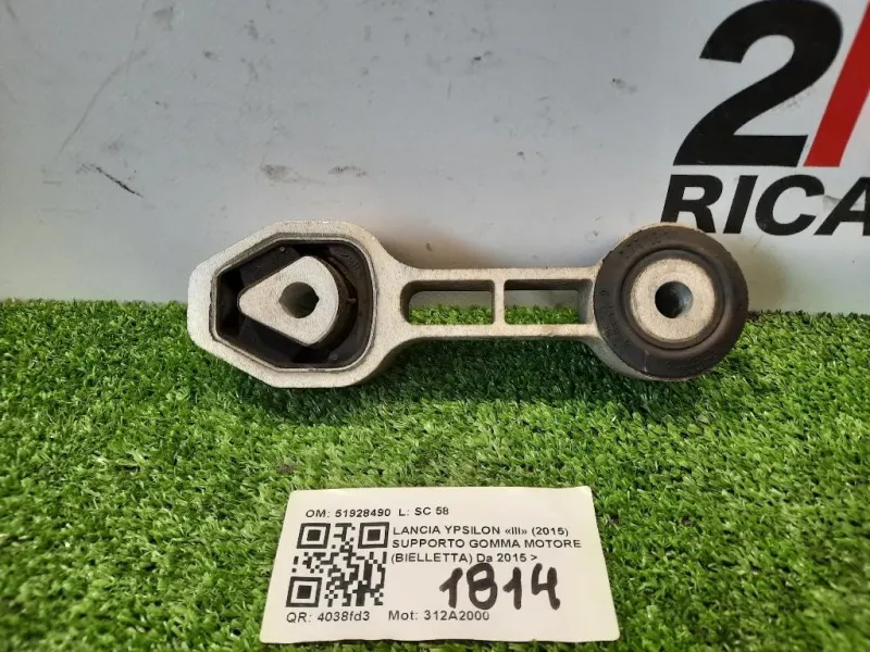 Supporto Gomma Motore Bielletta 51928490 Lancia Ypsilon III 2015