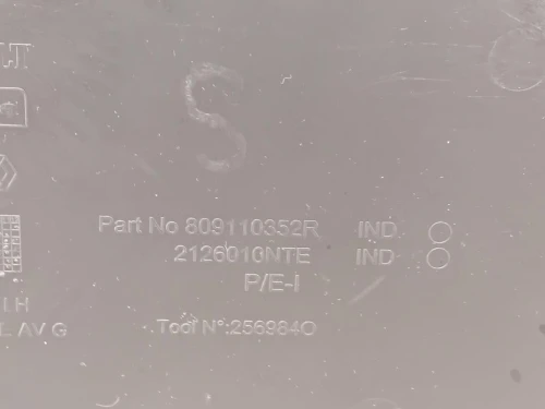 Pannello Rivestimento Porta ANT SX 809010044R Dacia Duster III 2024