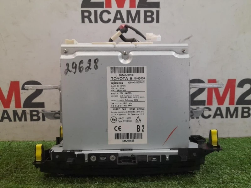 Display DI Navigazione 86140-0D100 Toyota Yaris IV 2012
