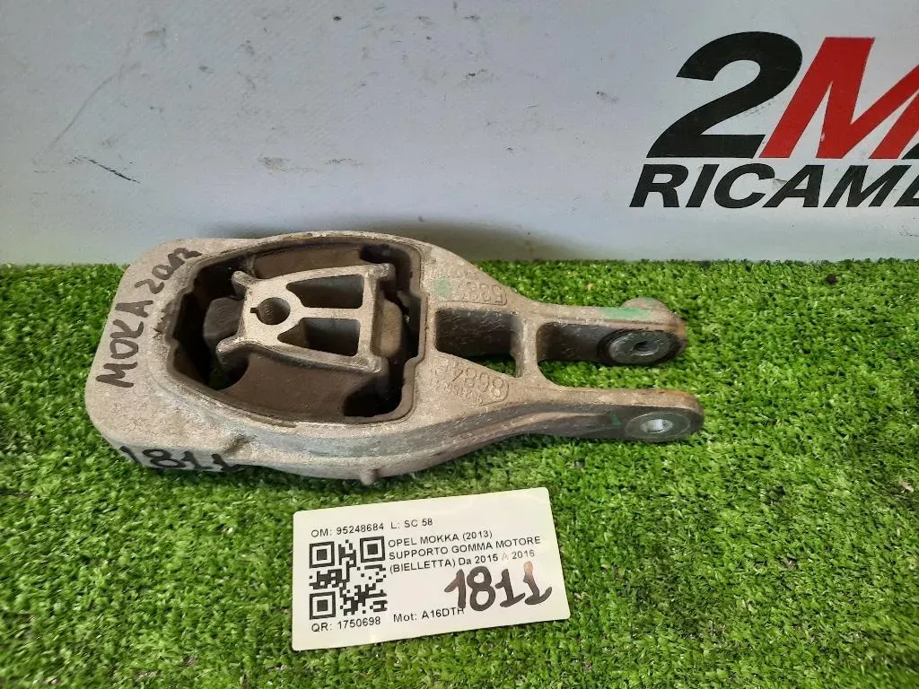 Supporto Gomma Motore Bielletta 95248684 Opel Mokka 2013