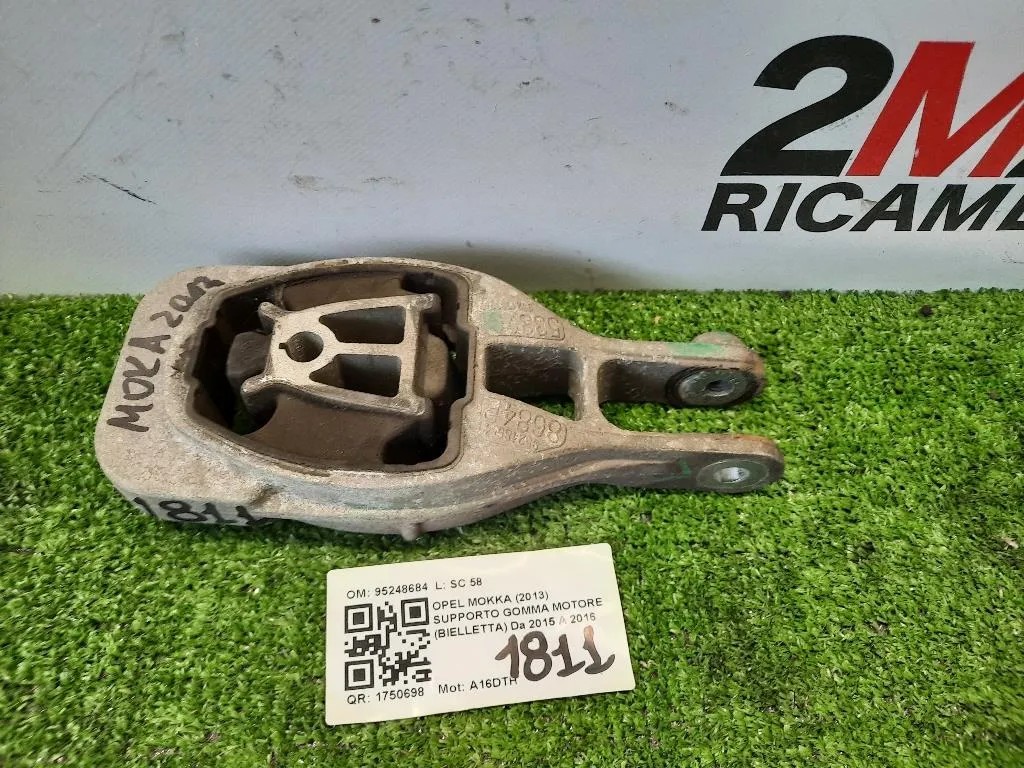 Supporto Gomma Motore Bielletta 95248684 Opel Mokka 2013