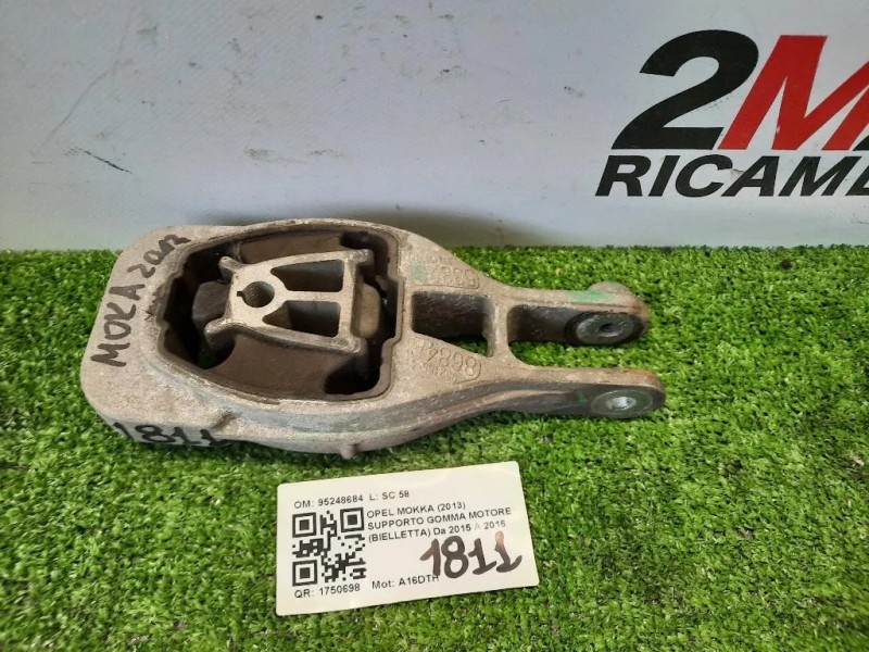 Supporto Gomma Motore Bielletta 95248684 Opel Mokka 2013