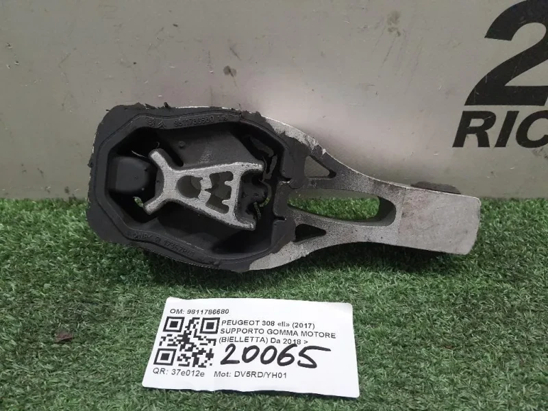 Supporto Gomma Motore Bielletta 9811786680 Peugeot 308 II 2017