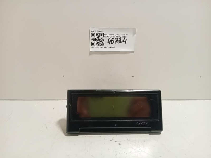 Display Head-up 31268055 Volvo V50 2004