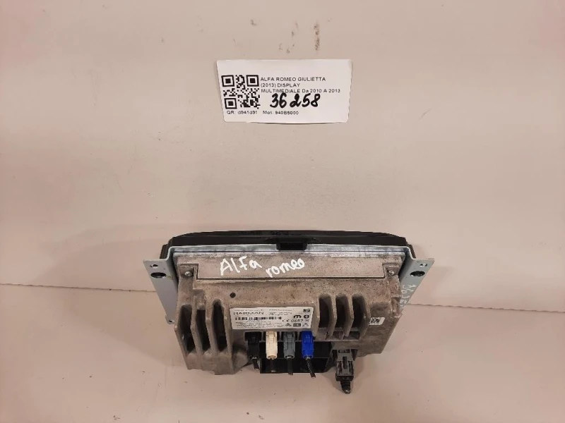 Display Multimediale 6434C-BE2807 Alfa Romeo Giulietta 2013