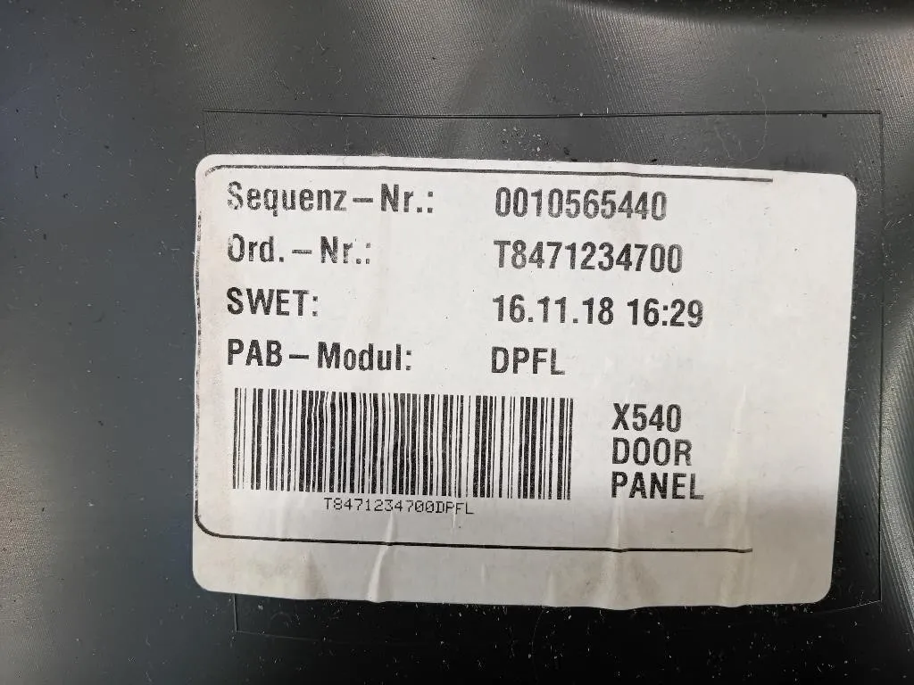 Pannello Rivestimento Porta ANT SX J9C3-20963 Jaguar E-pace 2017