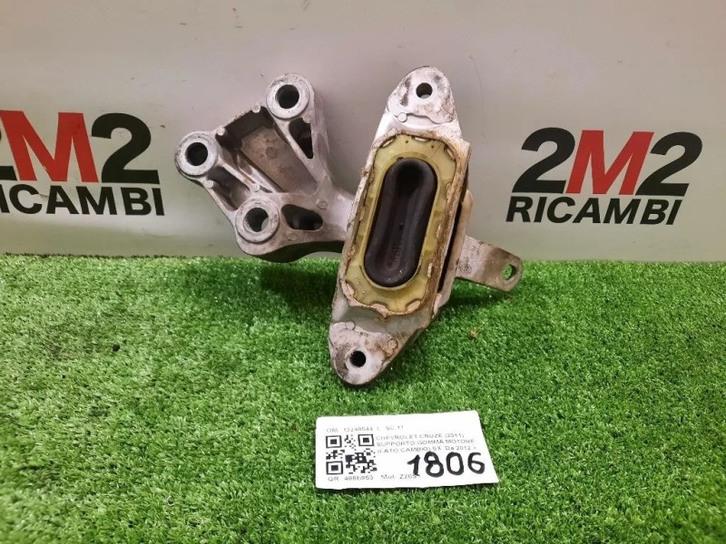 Supporto Gomma Motore LATO Cambio SX 13248544 Chevrolet Cruze 2011