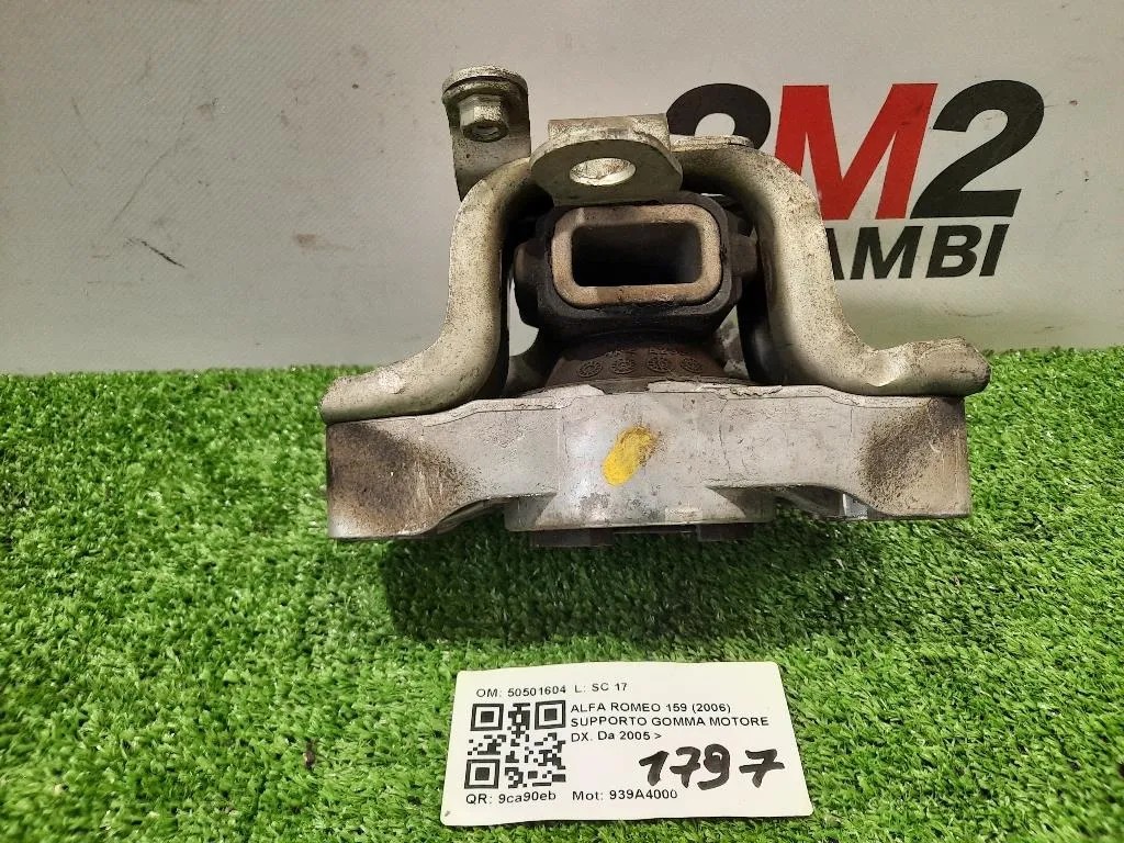 Supporto Gomma Motore DX 50501604 Alfa Romeo 159 2006