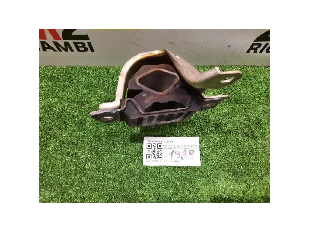 Supporto Gomma Motore DX 51792716 Fiat 500 II 2015